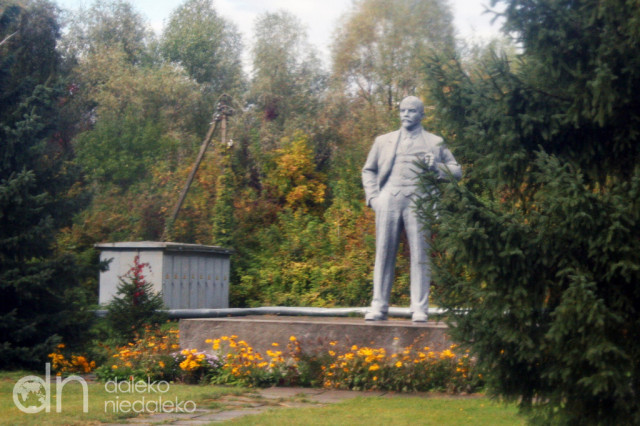 Pomnik Lenina w Czarnobylu