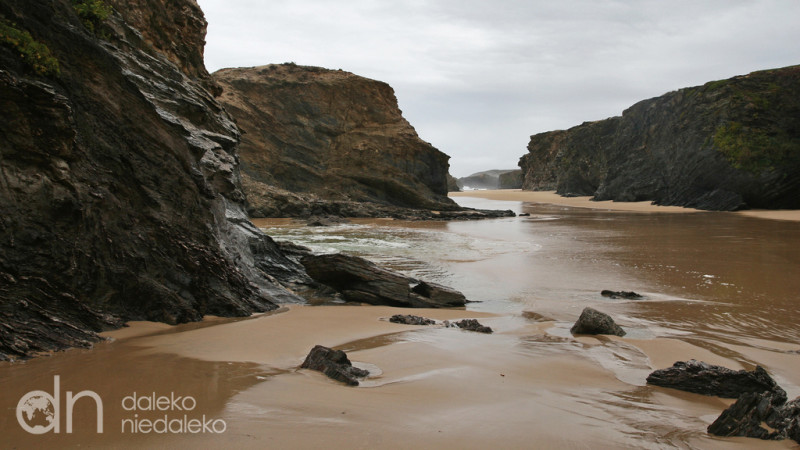 Plaża nieopodal Porto Covo