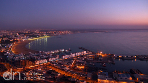 Agadir nocą