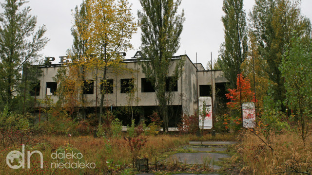 Opuszczony budynek w Prypeci