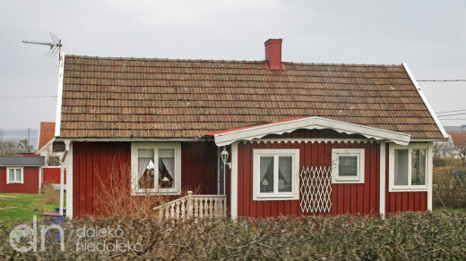 Domek na wsi nieopodal Karlskrony