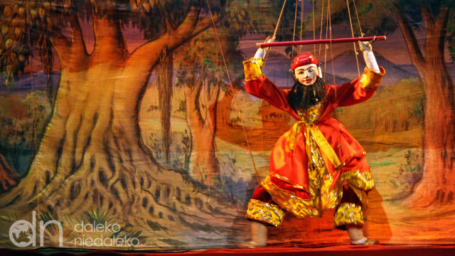Teatr marionetkowy z Mandalay