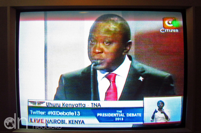 Uhuru Kenyatta - kandydat na prezydenta