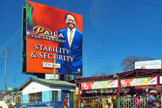 Raila Odinga - kandydat na prezydenta