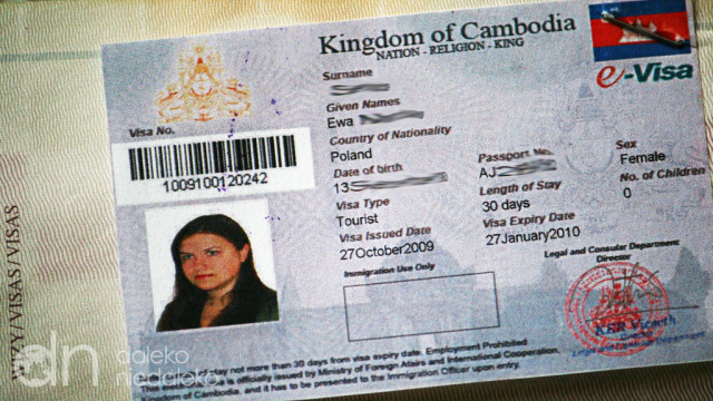 Wiza do Kambodży