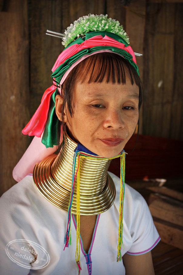 Kobieta z plemienia Padaung