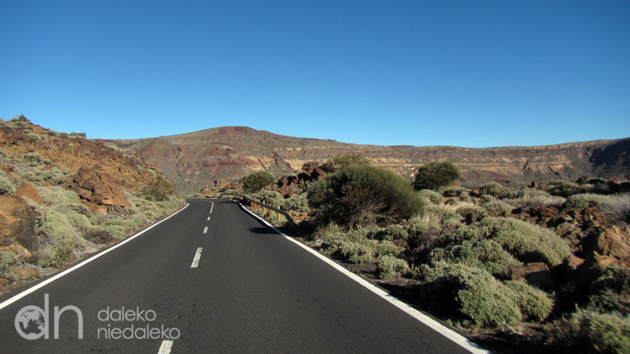 Droga na Teide