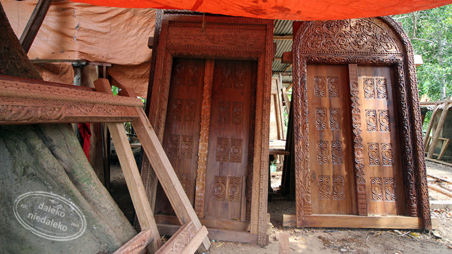 Warsztat stolarski na Zanzibarze